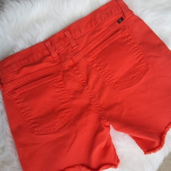 LUCKY BRAND ABBEY Raw Hem Shorts sz 6/28 - Picture 4 of 6